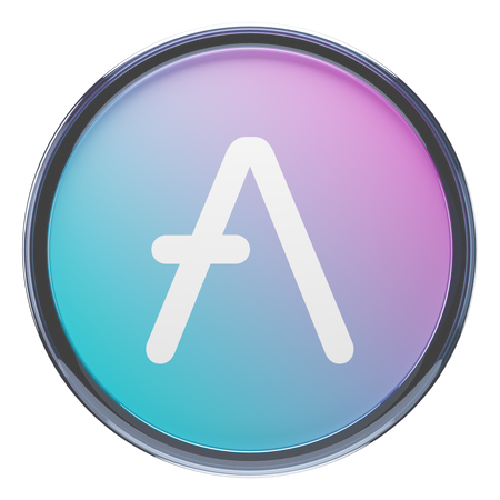 Aave  3D Icon