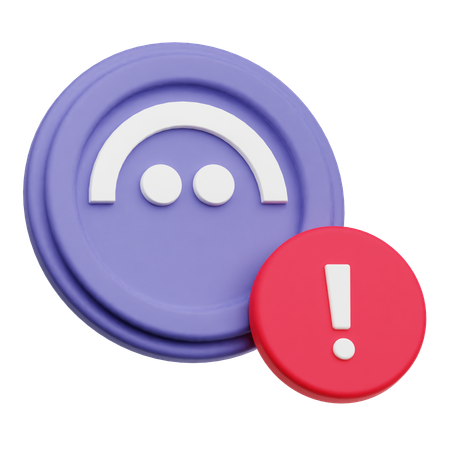 Aaveアラート  3D Icon