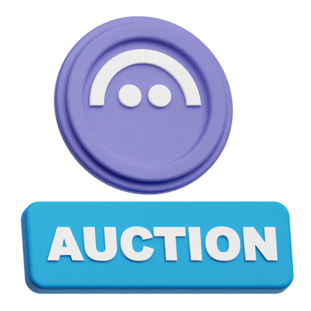 Aave Auction  3D Icon