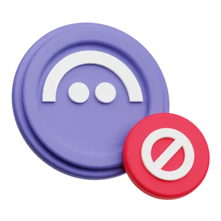Aave Ban  3D Icon