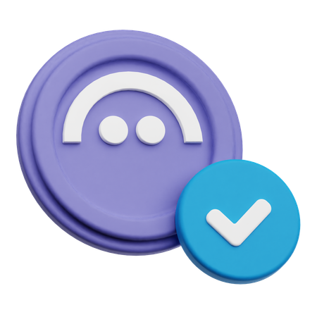 Aaveチェック  3D Icon