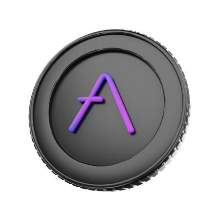 Aave Coin  3D Icon