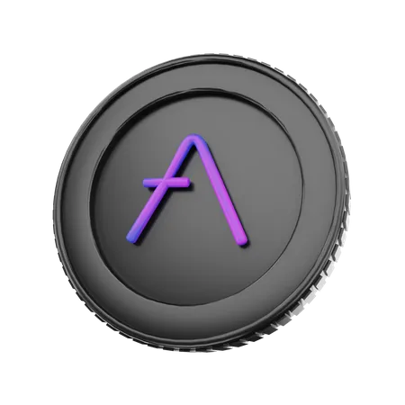 Aave Coin  3D Icon