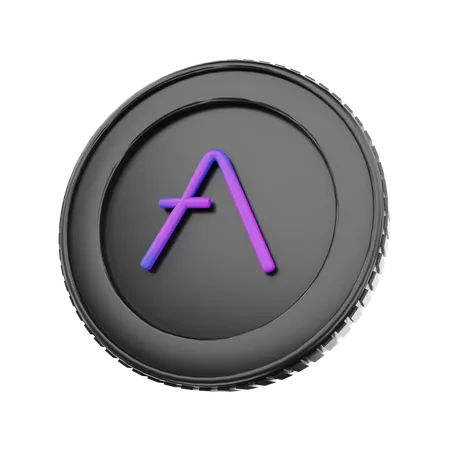 Aave Coin 3D Icon