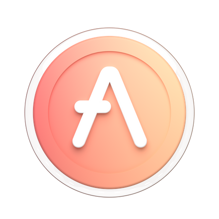Aave Crypto  3D Icon
