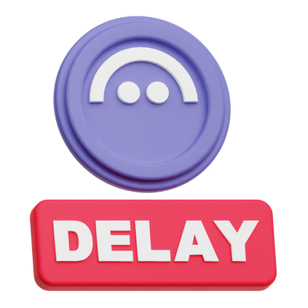 Aave Delay  3D Icon