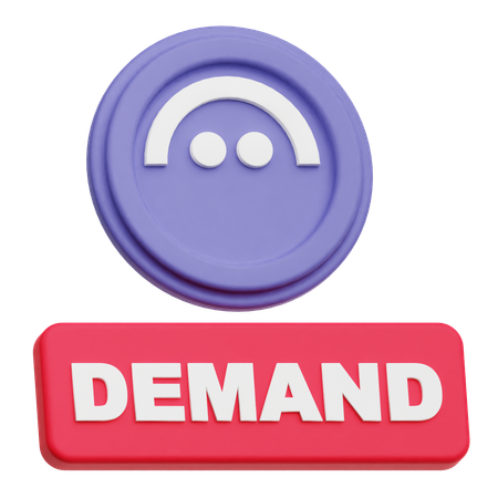 Aave Demand  3D Icon