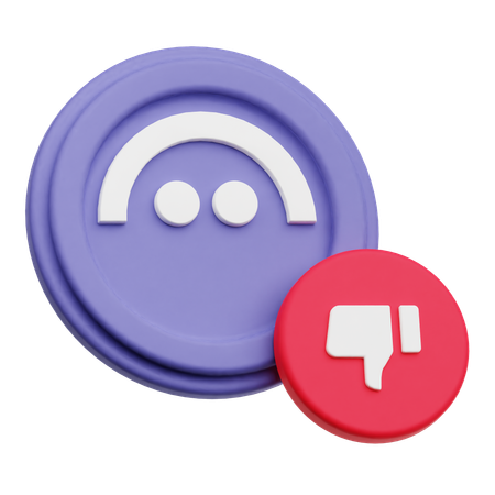 嫌いな人  3D Icon