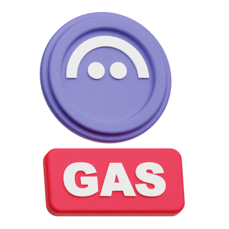 Aave Gas  3D Icon