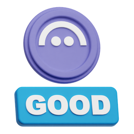 良い  3D Icon