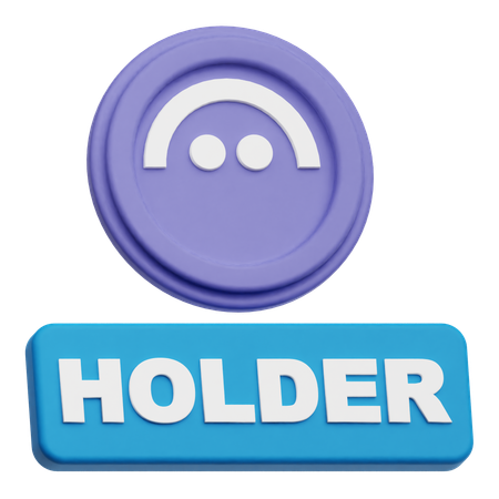 Aave Holder  3D Icon
