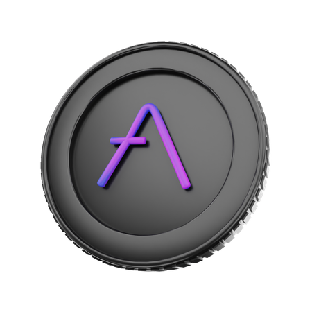 Moneda AAVE  3D Icon
