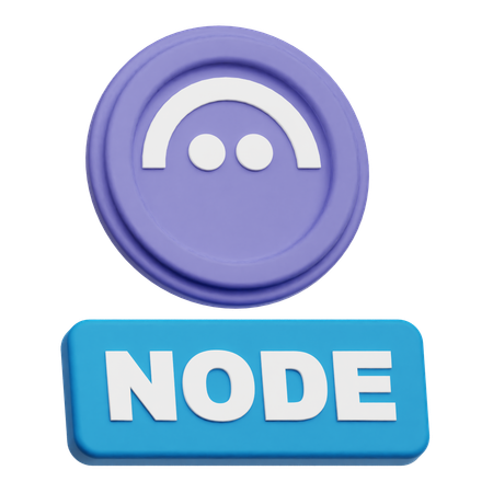 Aave Node  3D Icon