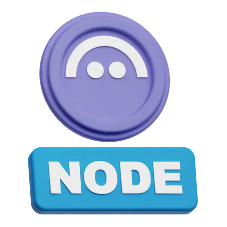 Aave Node  3D Icon