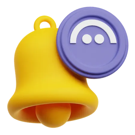 Aave Notification  3D Icon