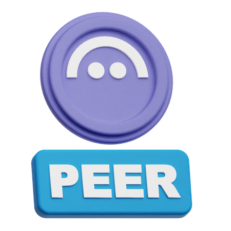 Aaveピア  3D Icon