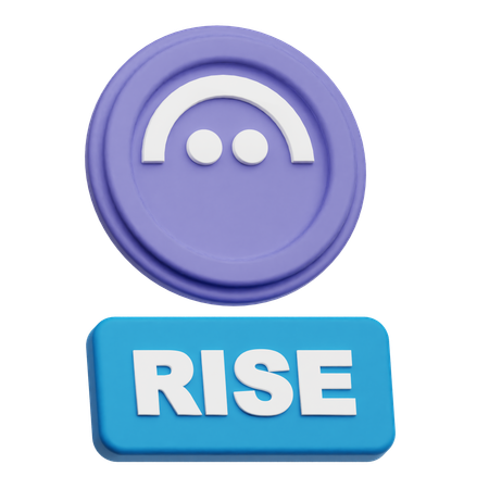 Aave Rise  3D Icon