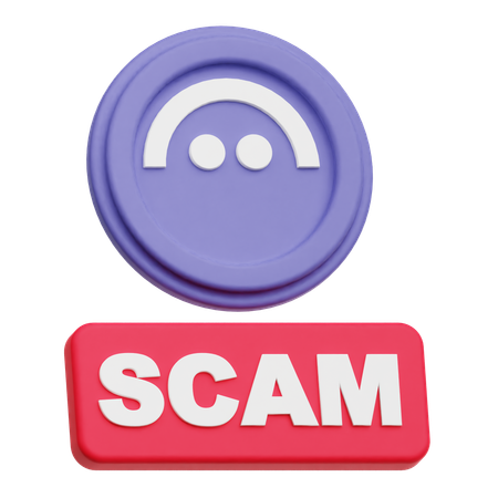 Aave Scam  3D Icon