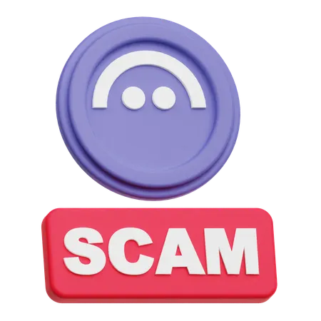 Aave Scam  3D Icon