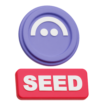 Aave Seed  3D Icon