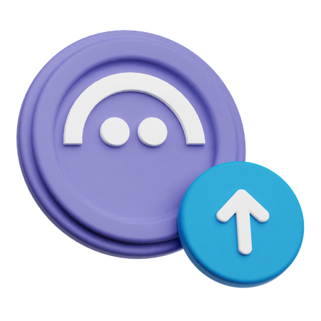 保存する  3D Icon