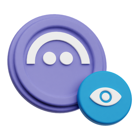 Aave View  3D Icon