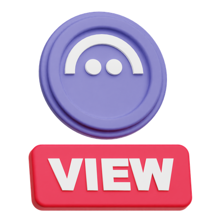 Aave View  3D Icon