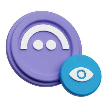 Aave View  3D Icon