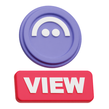 Aave View  3D Icon