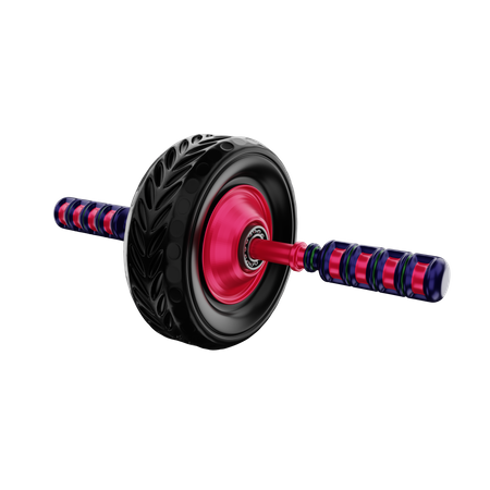 Roue abdominale  3D Illustration