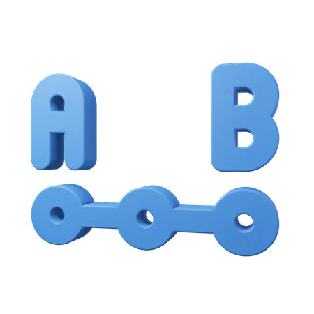 Ab Testing  3D Icon