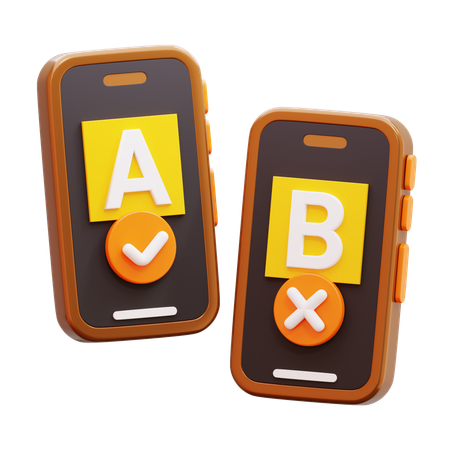 Ab Testing  3D Icon