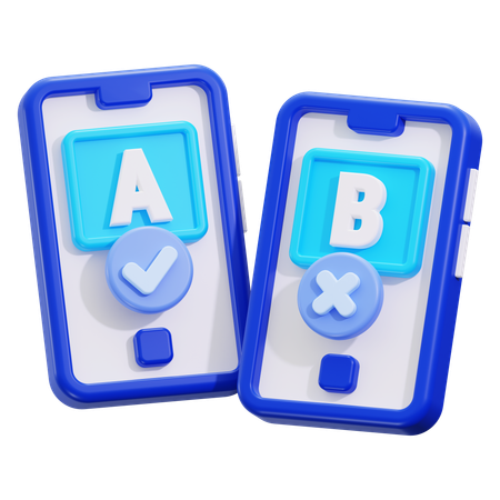 Ab Testing  3D Icon