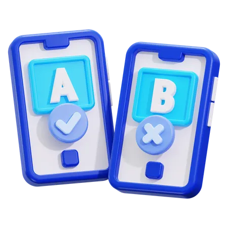 Ab Testing  3D Icon
