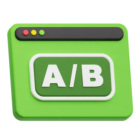 Ab Website  3D Icon