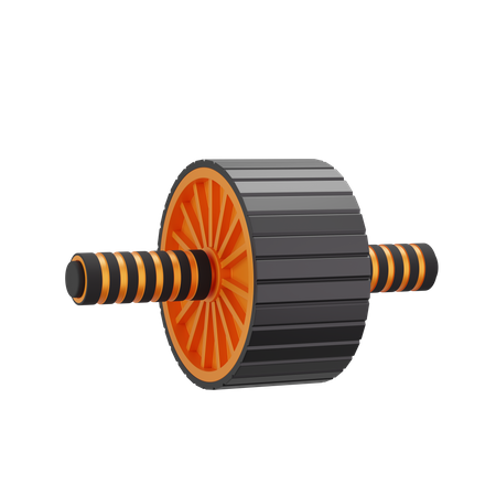 Ab Wheel  3D Illustration