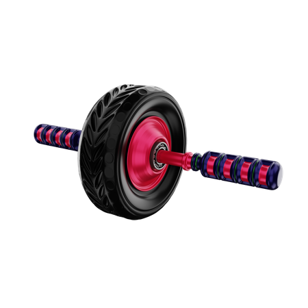 Ab Wheel  3D Illustration