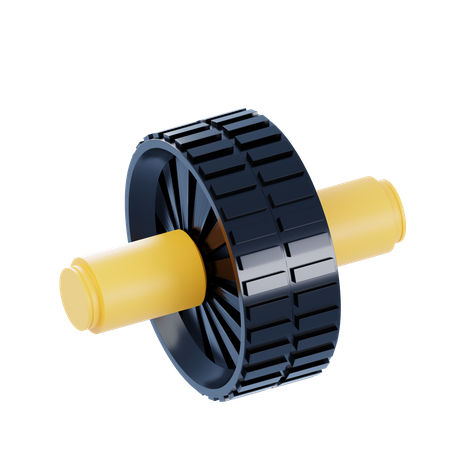 Ab Wheel Roller  3D Icon