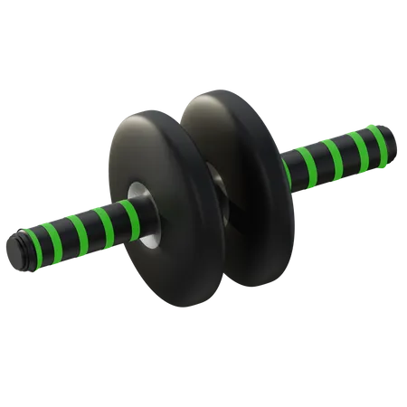 Ab Wheel Roller  3D Icon