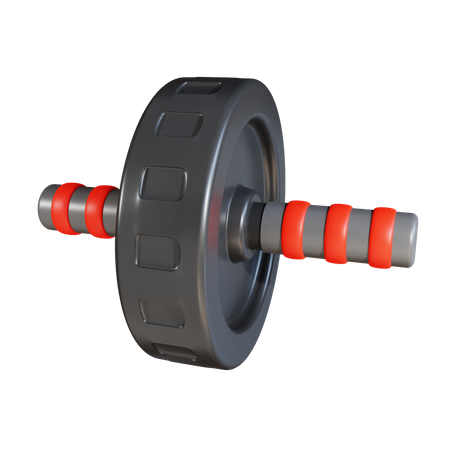 Ab Wheel Roller  3D Icon