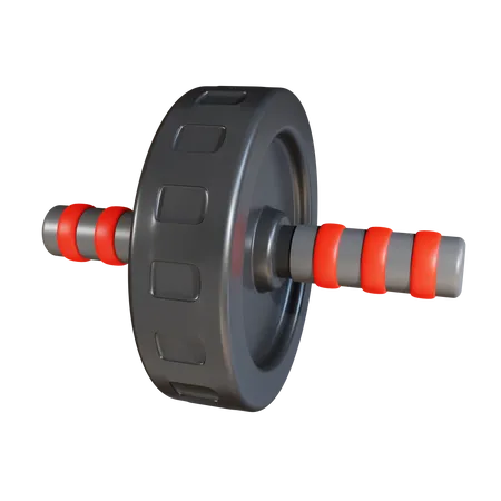 Ab Wheel Roller  3D Icon