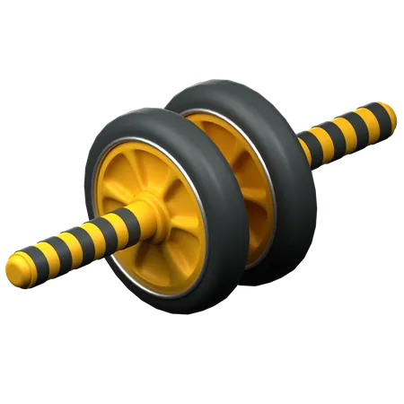 Ab Wheel Roller  3D Icon