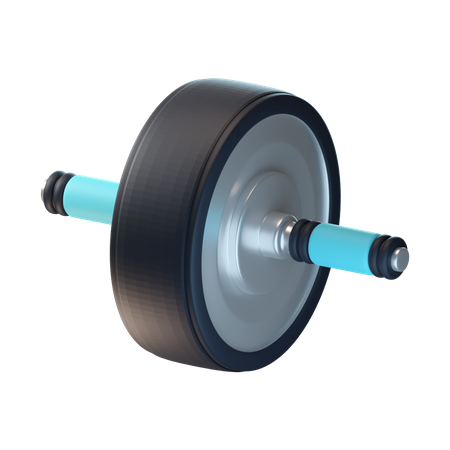 Rouleau de roue ab  3D Icon