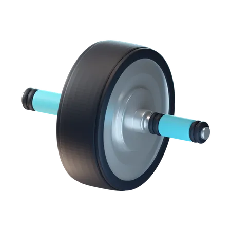Rouleau de roue ab  3D Icon