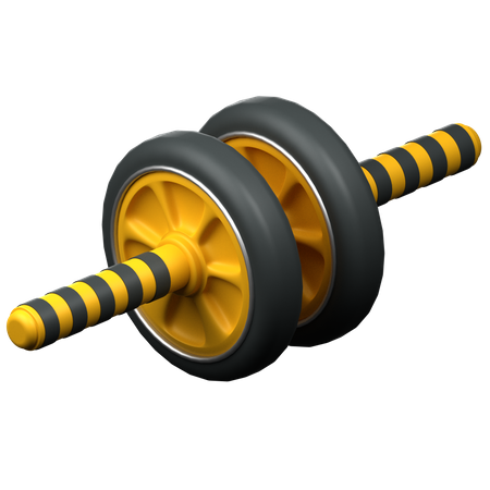 Ab Wheel Roller  3D Icon