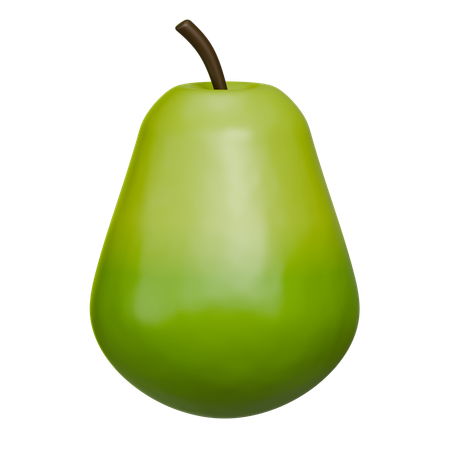 Fruta abacate  3D Icon