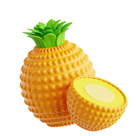 Fruta Abacaxi  3D Icon