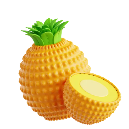 Fruta Abacaxi  3D Icon