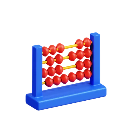 Ábaco  3D Icon