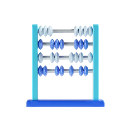 Abacus 3 D Icon Illustration 3D Icon